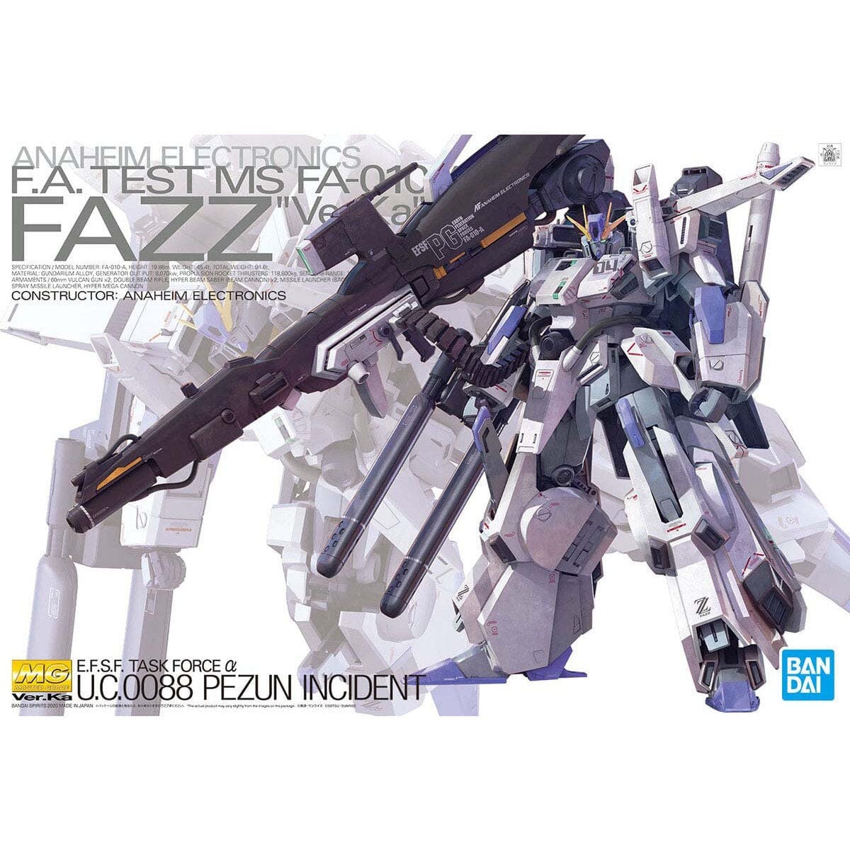 MG 1/100 FAZZ Ver. Ka - Image 2