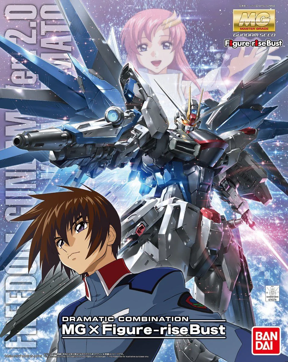 MG 1/100 Freedom Gundam Ver.2.0 & Kira Yamato - Image 2