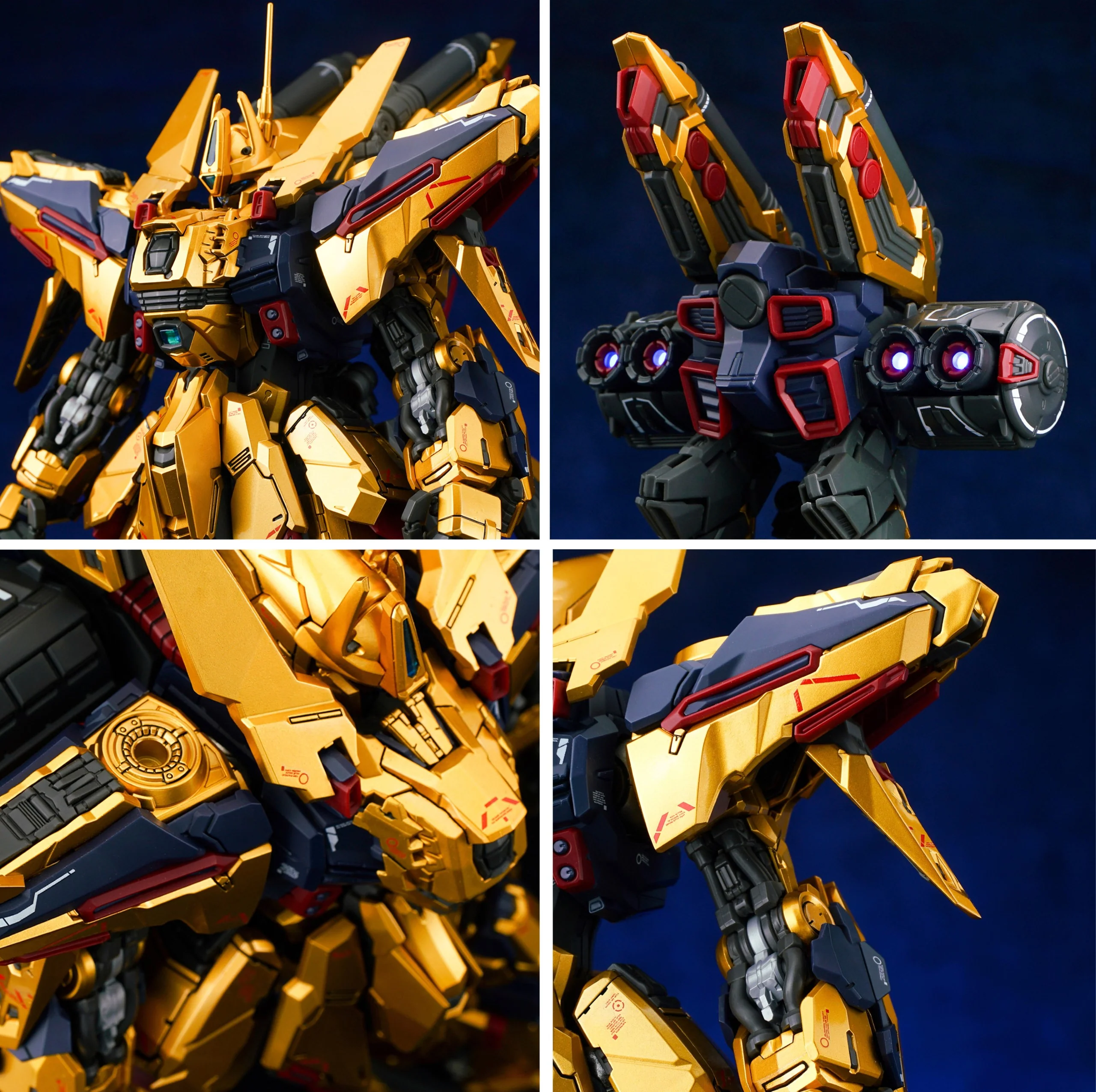 MG 1/100 Golden Warrior Model Kit - Image 16