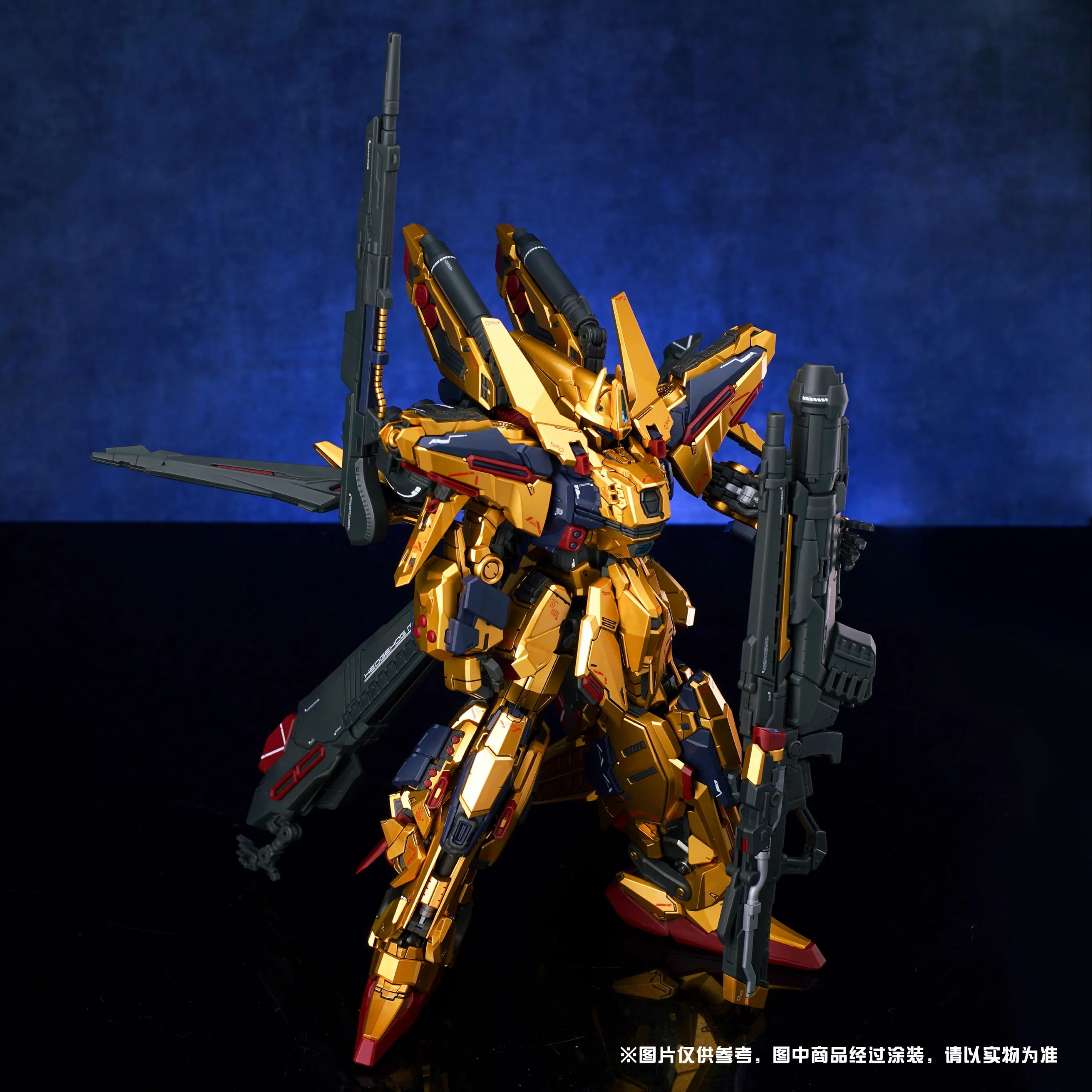 MG 1/100 Golden Warrior Model Kit - Image 2
