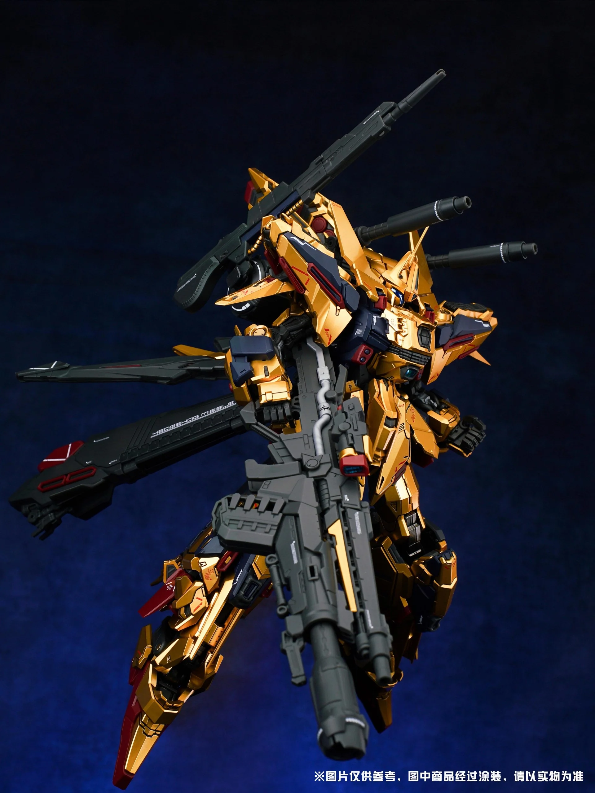 MG 1/100 Golden Warrior Model Kit - Image 6