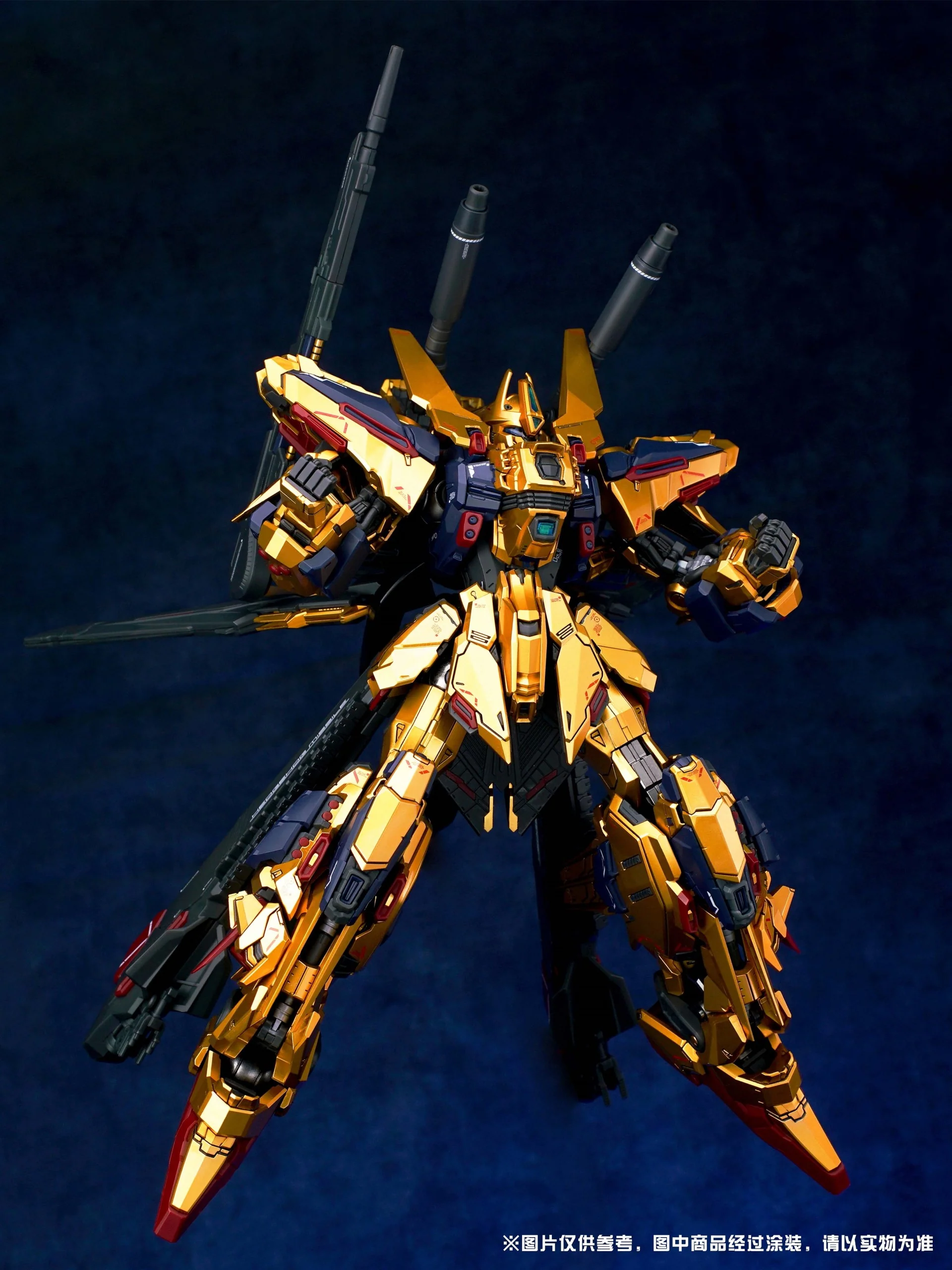 MG 1/100 Golden Warrior Model Kit - Image 9