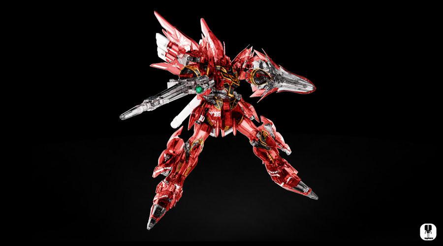 MG 1/100 MSN-06S Sinanju Ver Ka Titanium Finish - Image 4