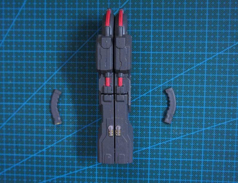 MG 1/100 Positron Blaster Gun For Banbai Seed Gundam Blue & Red Astray Model kit - Image 4