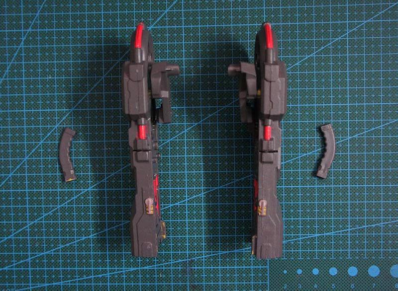 MG 1/100 Positron Blaster Gun For Banbai Seed Gundam Blue & Red Astray Model kit - Image 5