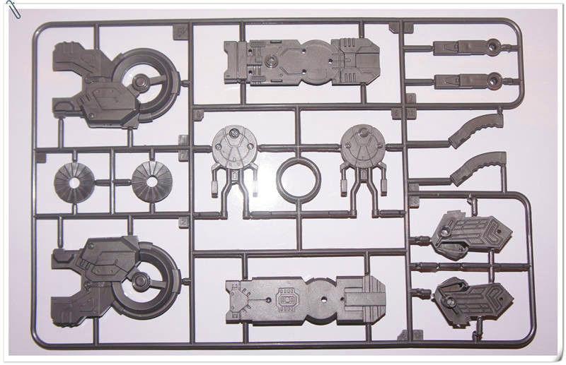 MG 1/100 Positron Blaster Gun For Banbai Seed Gundam Blue & Red Astray Model kit - Image 6