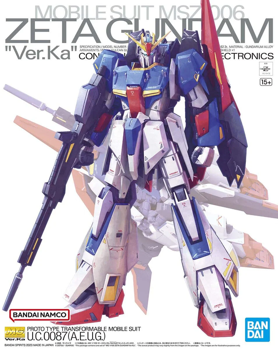 MG 1/100 Zeta Gundam (Ver.Ka) - Image 2