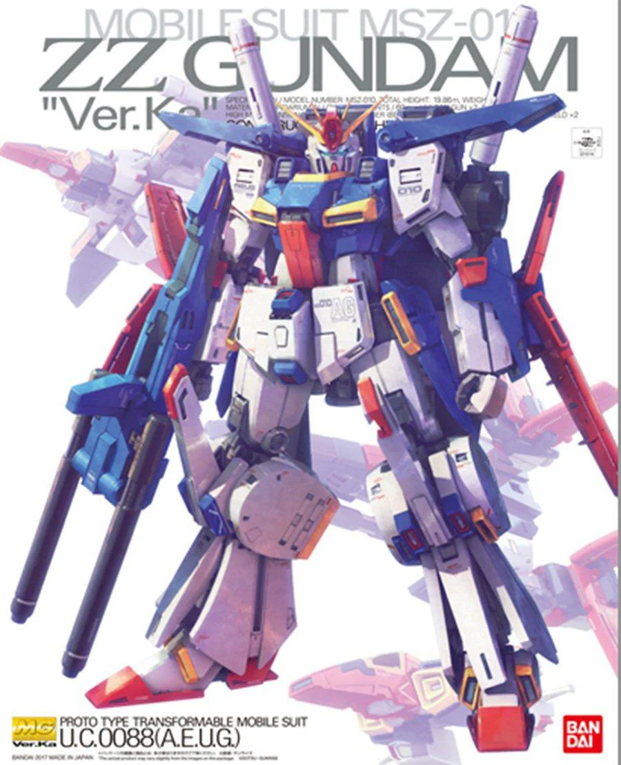 MG 1/100 ZZ Gundam Ver. Ka - Image 2