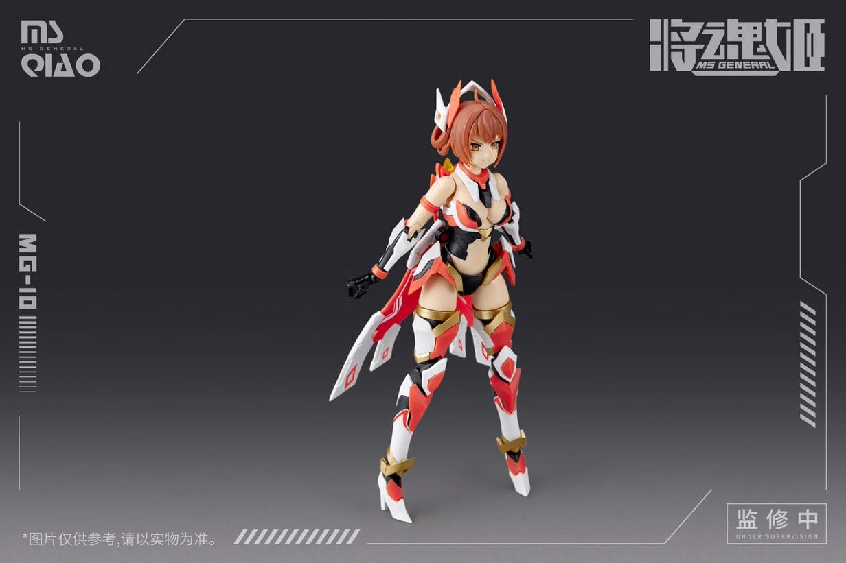 MG-10 Da Qiao & Xiao Qiao x Bi Yi Niao 1/10 Scale Model Kit - Image 3