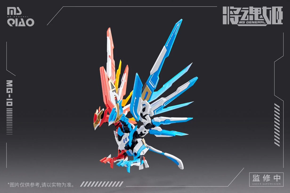 MG-10 Da Qiao & Xiao Qiao x Bi Yi Niao 1/10 Scale Model Kit - Image 8