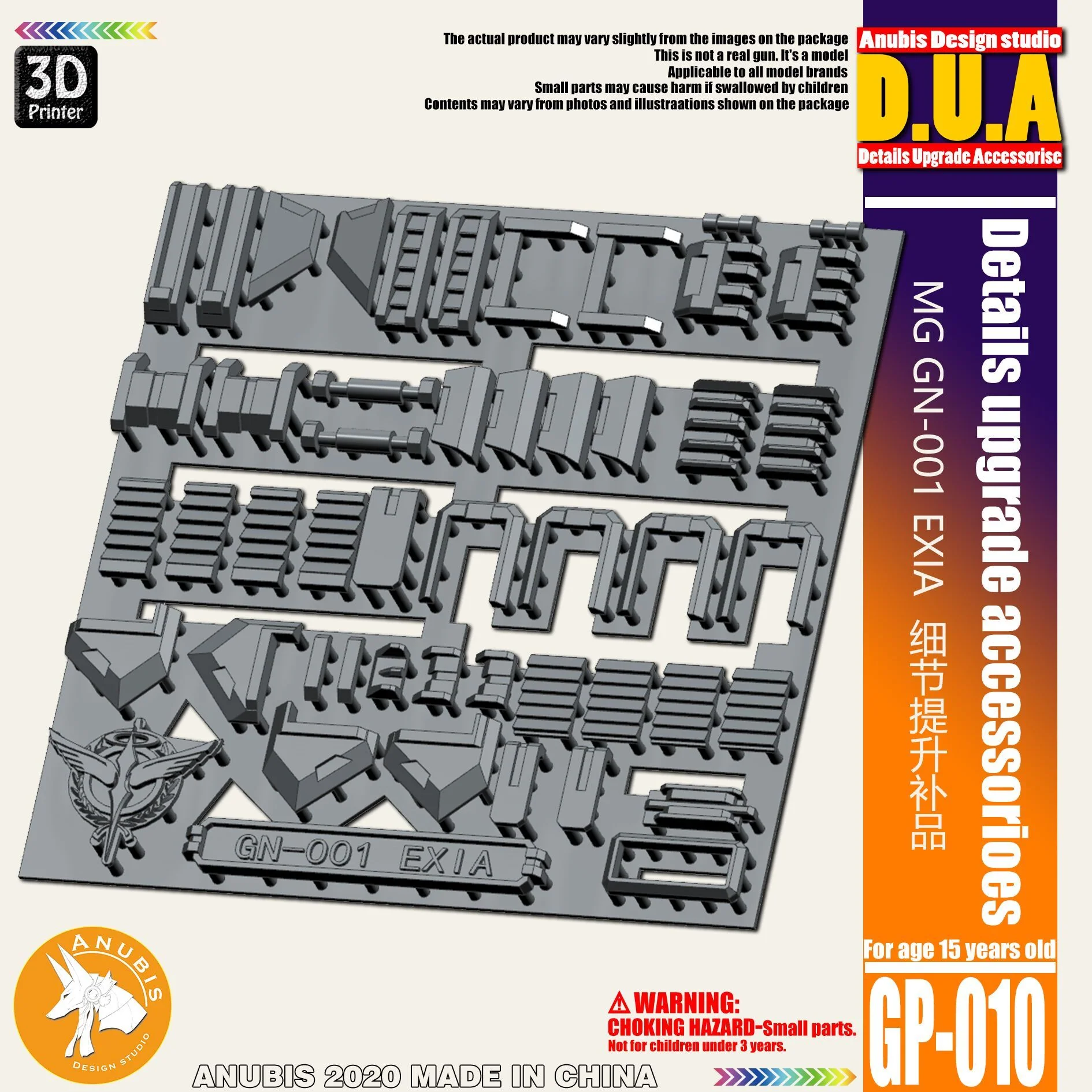D.U.A Details Upgrade Accessories GP-010 MG Exia - Image 2