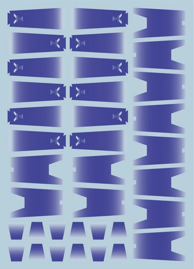E26 MG Hi Nu Gundam Ver. Ka Water Slide Decal - Image 3