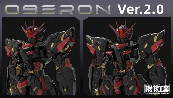 Oberon Dark Angel (Ver. 2.0) 1/100 Scale Model Kit - Image 3