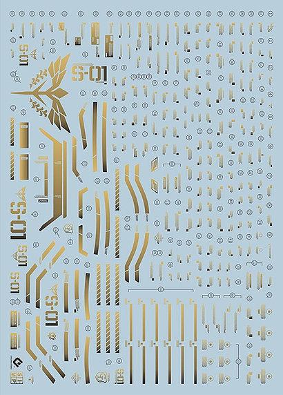 E02 MG Sazabi Ver.Ka Metallic Color Water Slide Decal - Image 2