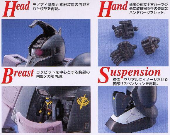 MG MS-05B Zaku-1 Black Trinity - Image 3