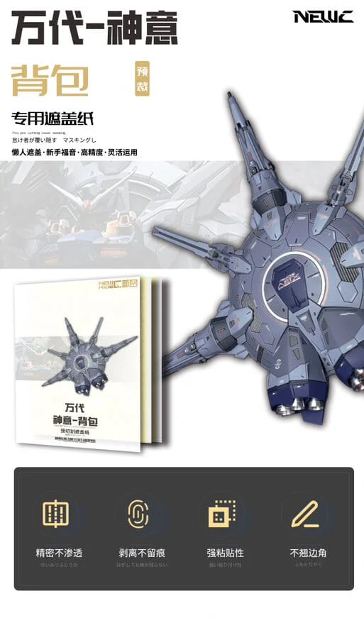 MG Providence Flight Pack Pre-Cut Masking - Image 4