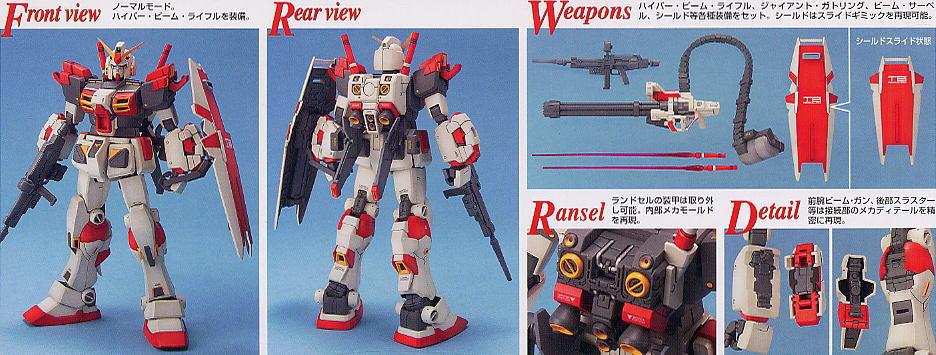 Gundam RX-78-5 "Gundam Encounters in Space", Bandai MG 1/100 - Image 3