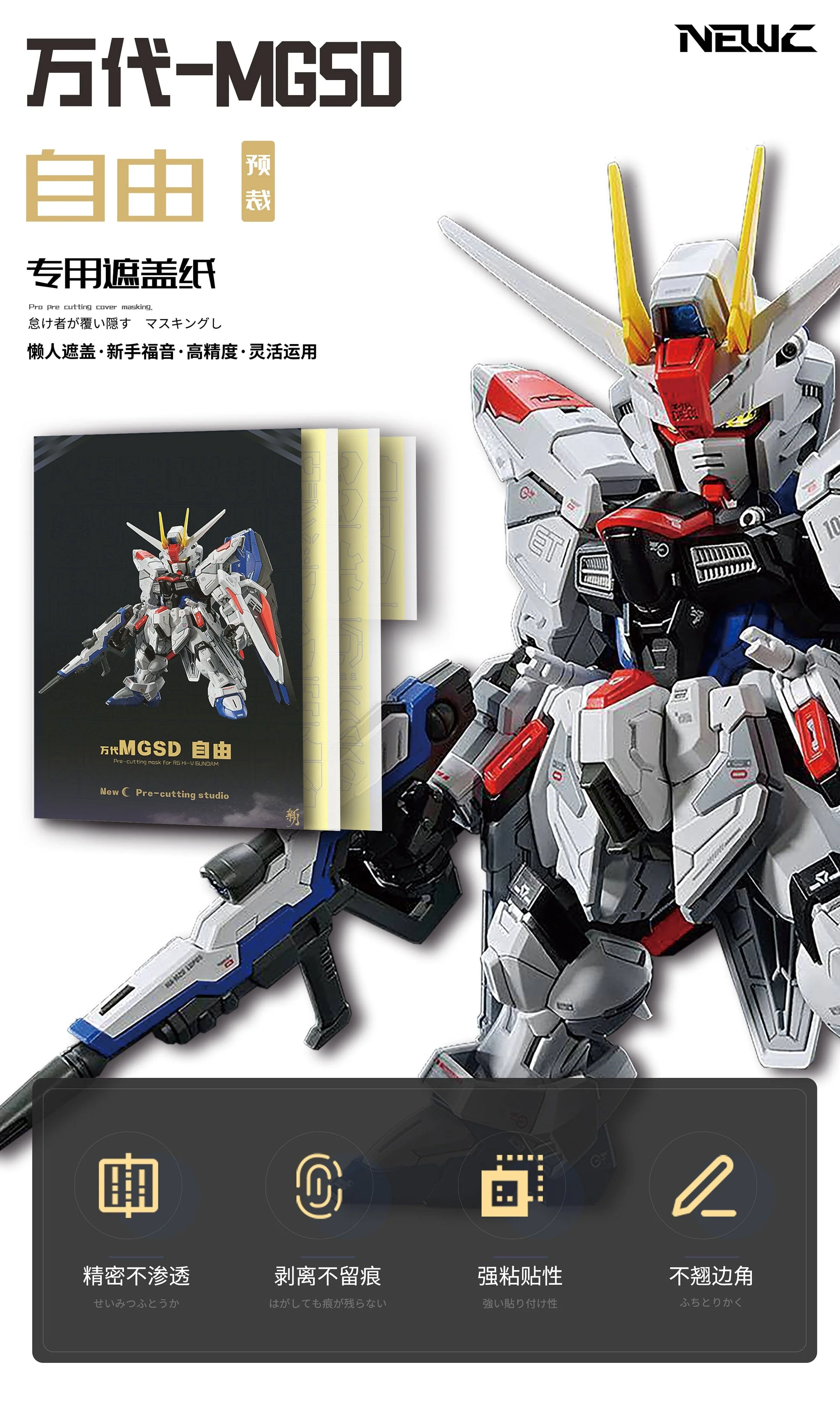 MGSD Freedom Pre-Cut Masking - Image 4