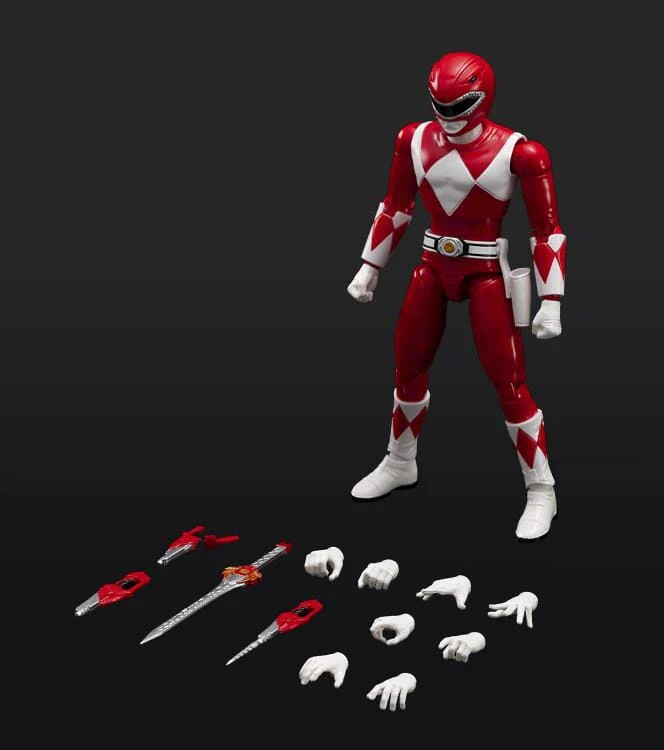 Mighty Morphin Power Rangers Furai 29 Red Ranger Model Kit - Image 11