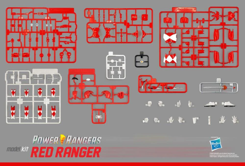 Mighty Morphin Power Rangers Furai 29 Red Ranger Model Kit - Image 12