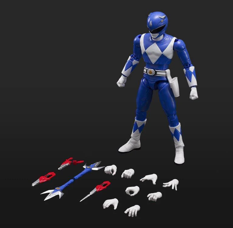Mighty Morphin Power Rangers Furai 30 Blue Ranger Model Kit - Image 10