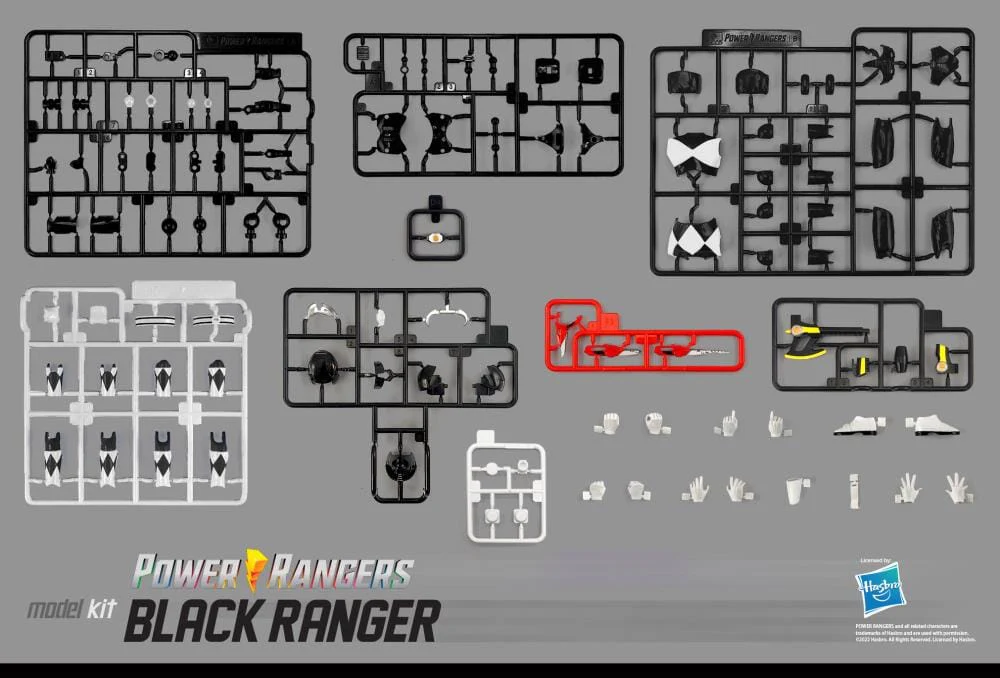 Mighty Morphin Power Rangers Furai 31 Black Ranger Model Kit - Image 11