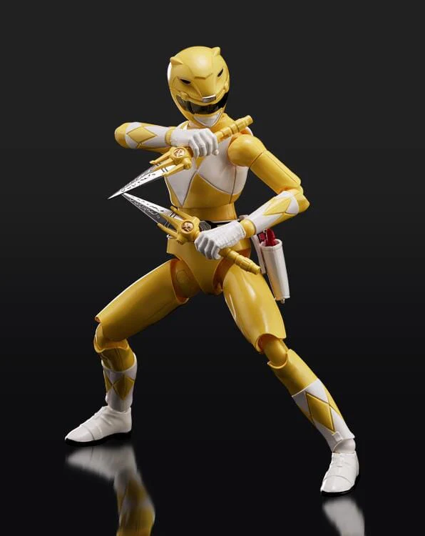 Mighty Morphin Power Rangers Furai 32 Yellow Ranger Model Kit - Image 2