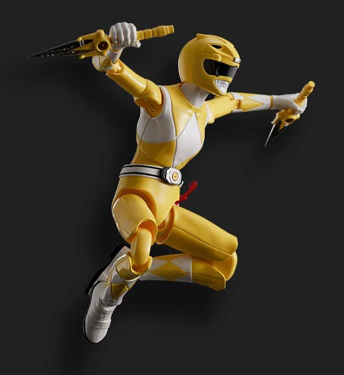 Mighty Morphin Power Rangers Furai 32 Yellow Ranger Model Kit - Image 3