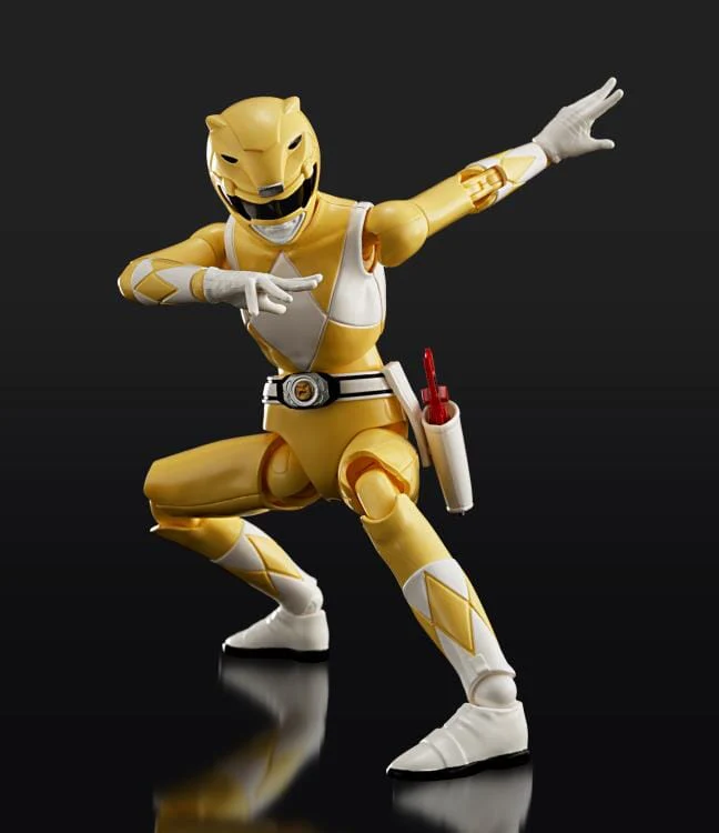 Mighty Morphin Power Rangers Furai 32 Yellow Ranger Model Kit - Image 5