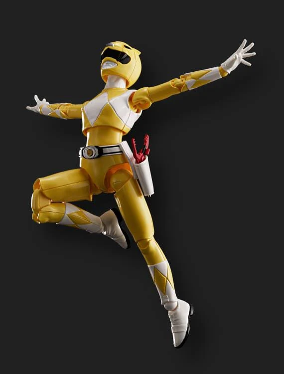 Mighty Morphin Power Rangers Furai 32 Yellow Ranger Model Kit - Image 6