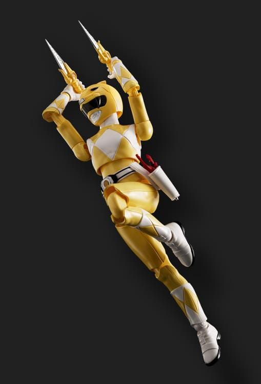 Mighty Morphin Power Rangers Furai 32 Yellow Ranger Model Kit - Image 8