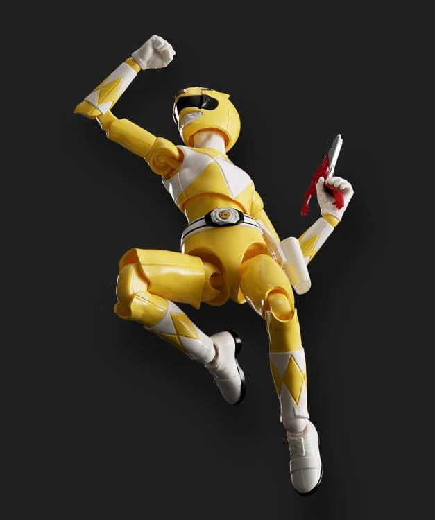 Mighty Morphin Power Rangers Furai 32 Yellow Ranger Model Kit - Image 9