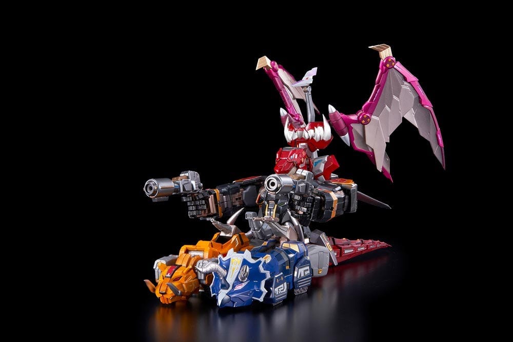 Mighty Morphin Power Rangers Go! Kara Kuri Combine Dino Megazord - Image 13