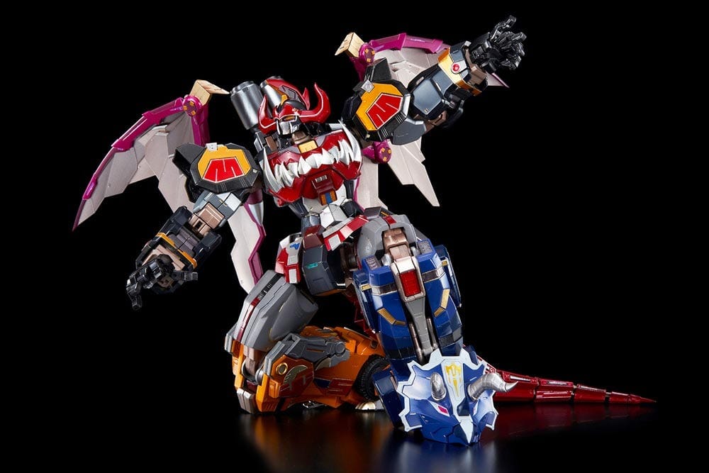 Mighty Morphin Power Rangers Go! Kara Kuri Combine Dino Megazord - Image 9
