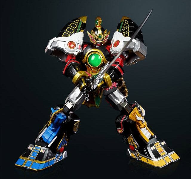 Mighty Morphin Power Rangers Metal Power Thunder Megazord Figure - Image 2