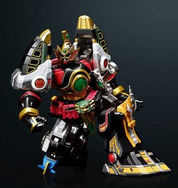 Mighty Morphin Power Rangers Metal Power Thunder Megazord Figure - Image 4