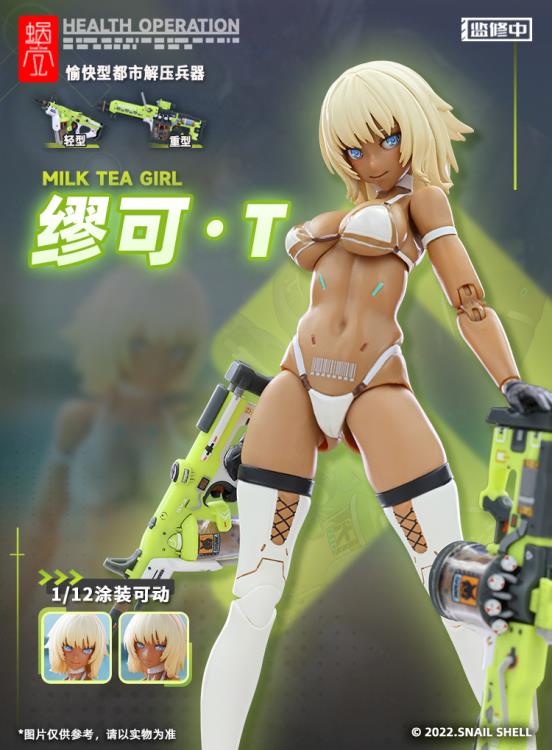 Milk Tea Girl Miu Ke 1/12 Scale Figure - Image 6