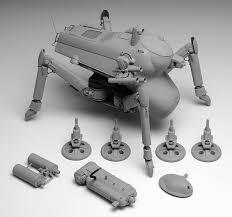 MK059 - 1/20 "Maschinen Krieger" Gladiator [G1/G2/G3] Plastic Model - Image 3