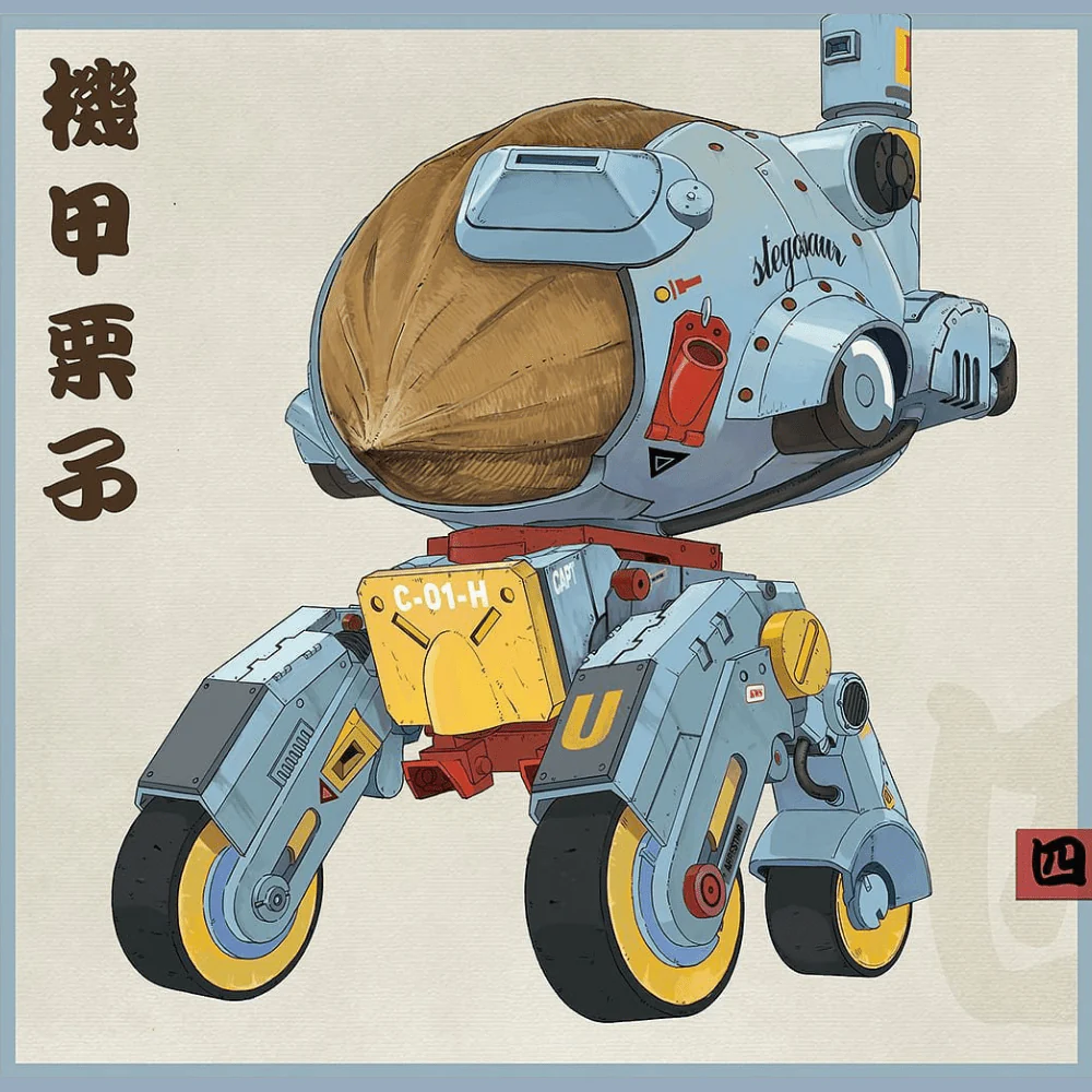 Mobile Armor Armored Nut Group Four in One - Image 3