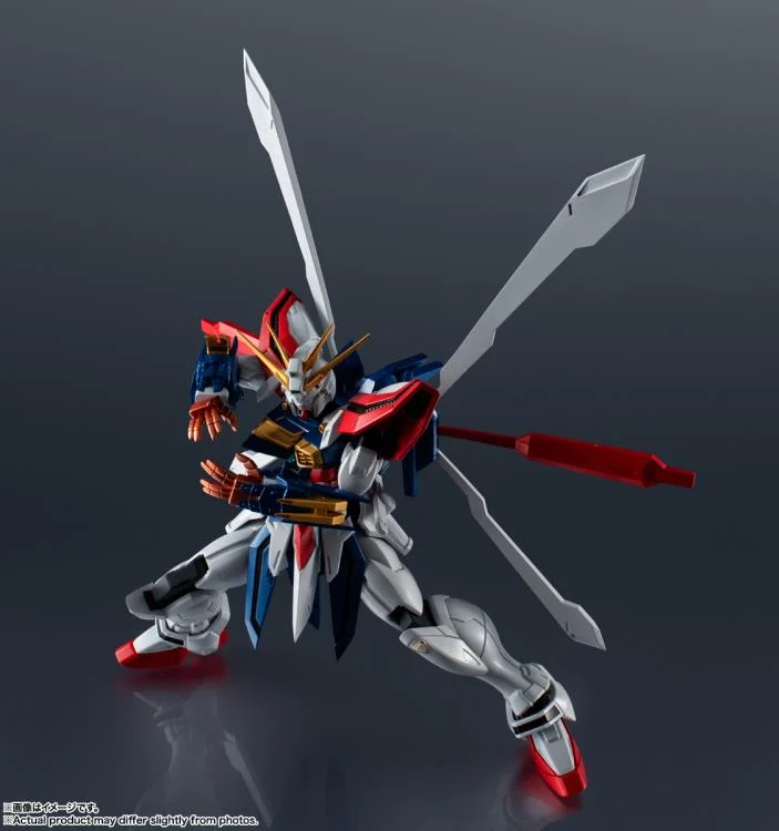 Mobile Fighter G Gundam Gundam Universe GF13-017NJII Burning Gundam (Renewal) Action Figure - Image 5