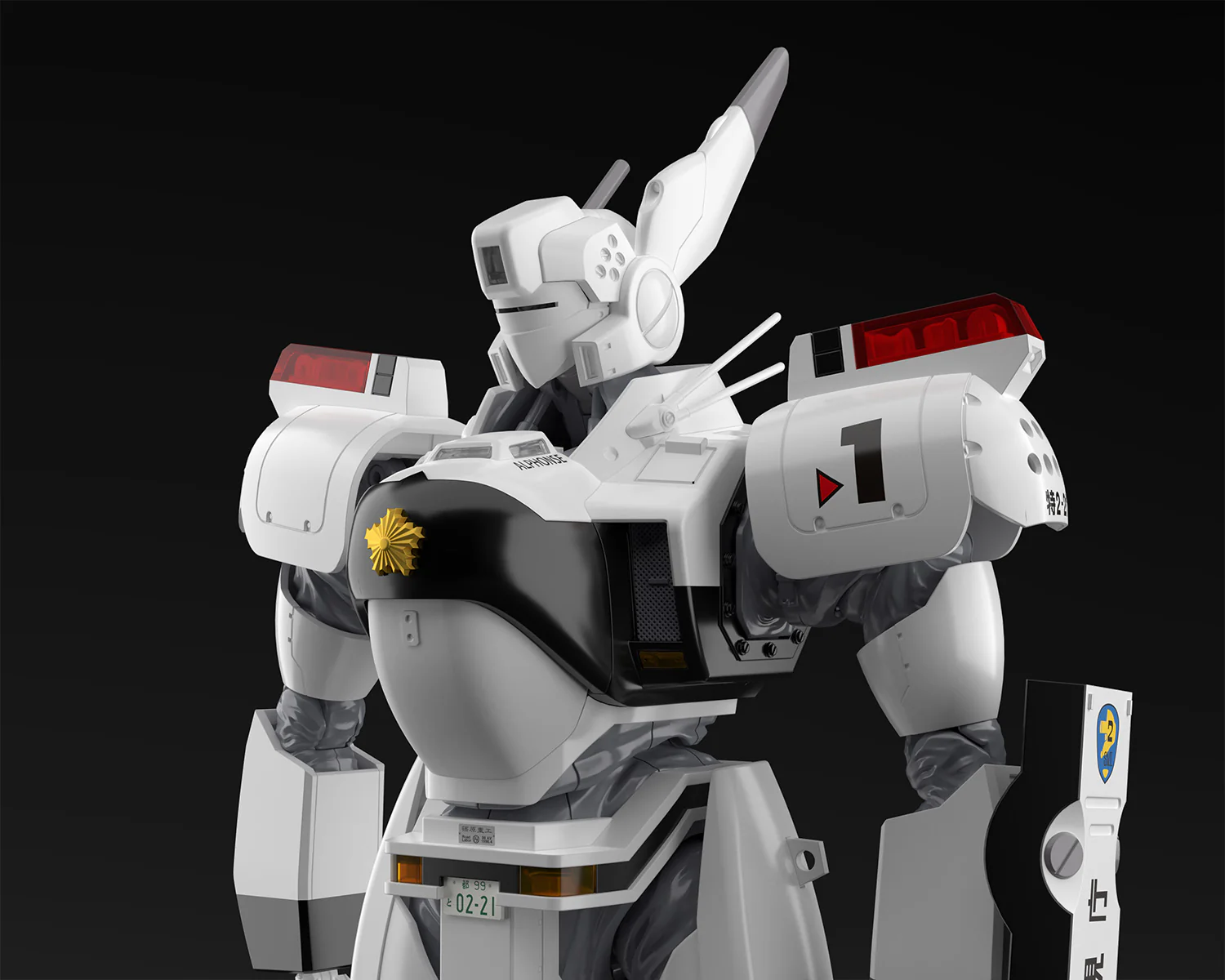 Mobile Police Patlabor AV-98 Ingram Unit 1 & Special Command Vehicle Type 98 1/43 Scale Model Kit - Image 11