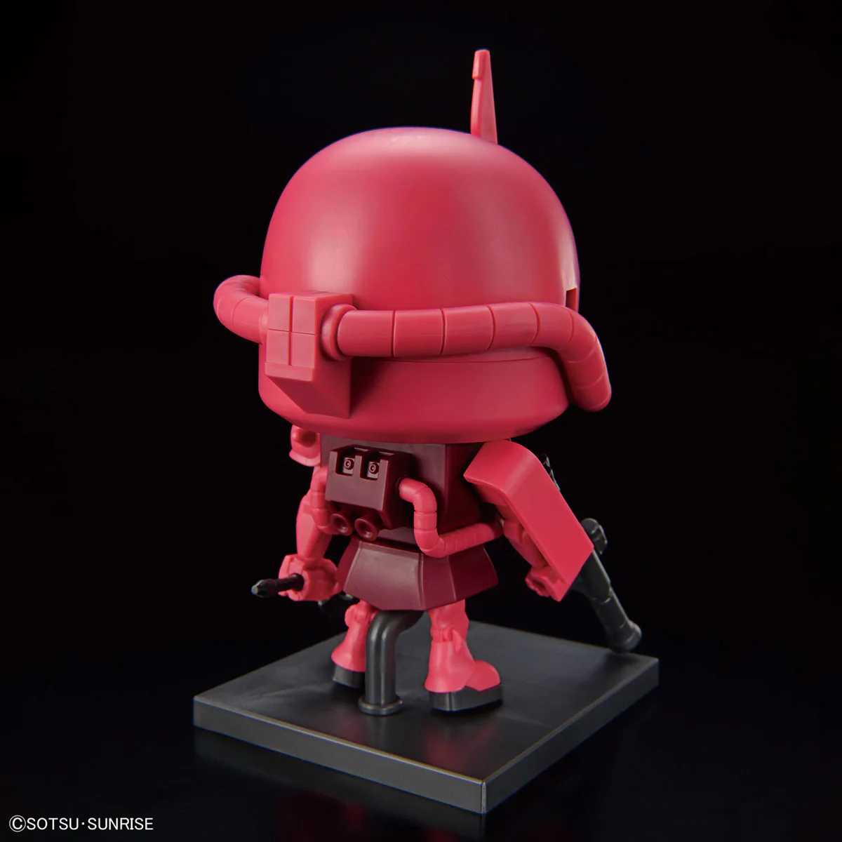 Mobile Suit Gundam Gunpla-kun Model Series Char's Zaku-kun (Runner Ver. with Reproduction Parts) 1/1 Scale Model Kit - Image 4