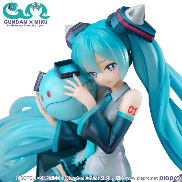 Mobile Suit Gundam 45th Anniversary x Hatsune Miku Lucrea Hatsune Miku x 00 Gundam Figure - Image 9