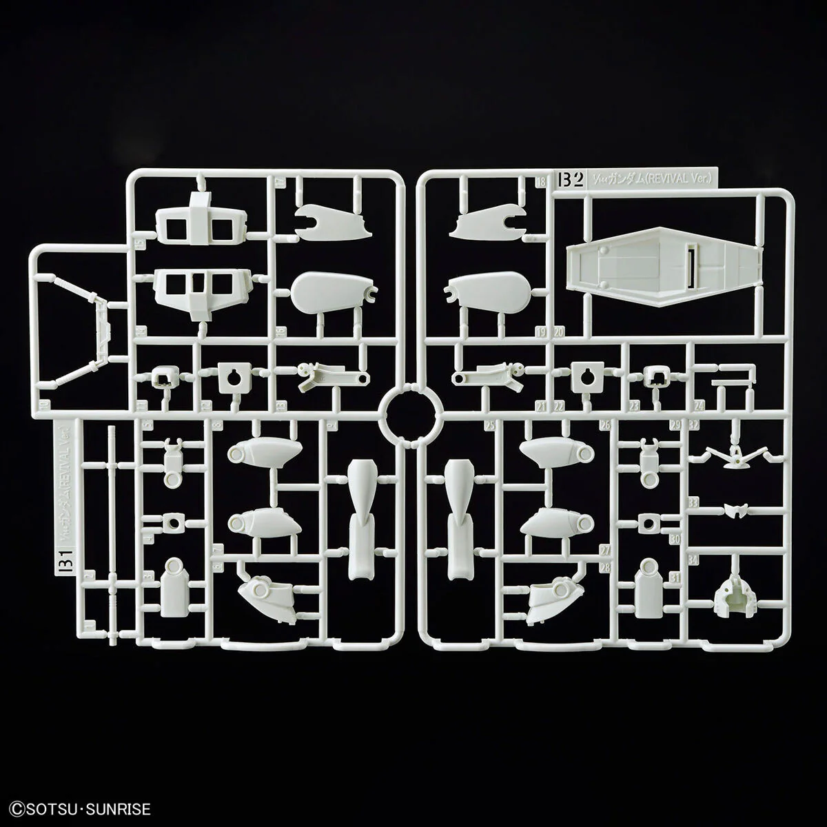 Mobile Suit Gundam Best Mecha Collection RX-78-2 Gundam (Revival Ver.) 1/144 Scale Model Kit - Image 10