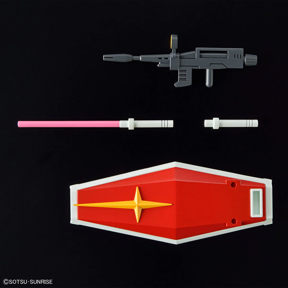 Mobile Suit Gundam Best Mecha Collection RX-78-2 Gundam (Revival Ver.) 1/144 Scale Model Kit - Image 12