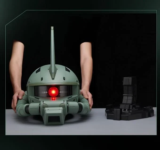 Mobile Suit Gundam BN Head Collection Vol.4 MS-06F Zaku II Head Sculpt - Image 6