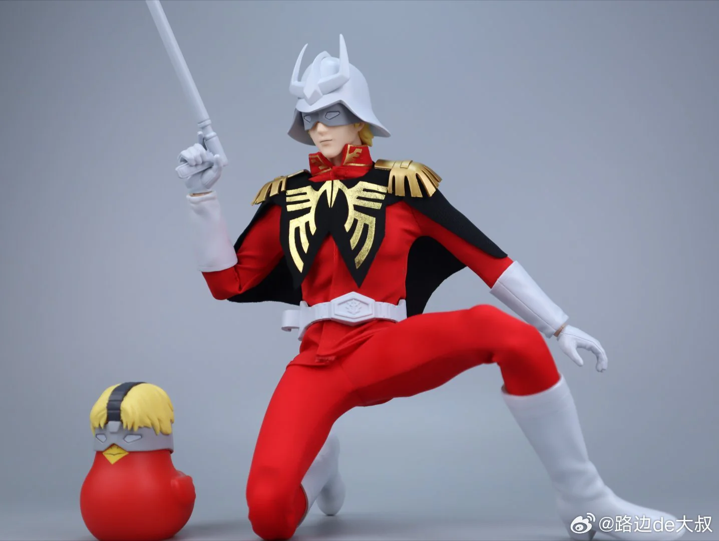 Mobile Suit Gundam Char Aznable (Zeon Military Ver.) 1/6 Scale Action Figure - Image 3