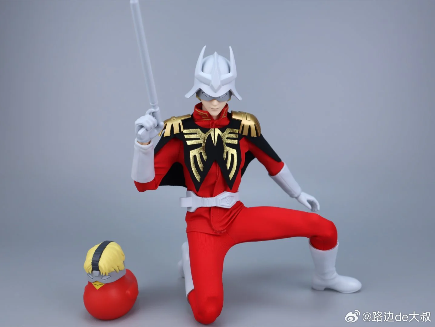 Mobile Suit Gundam Char Aznable (Zeon Military Ver.) 1/6 Scale Action Figure - Image 4
