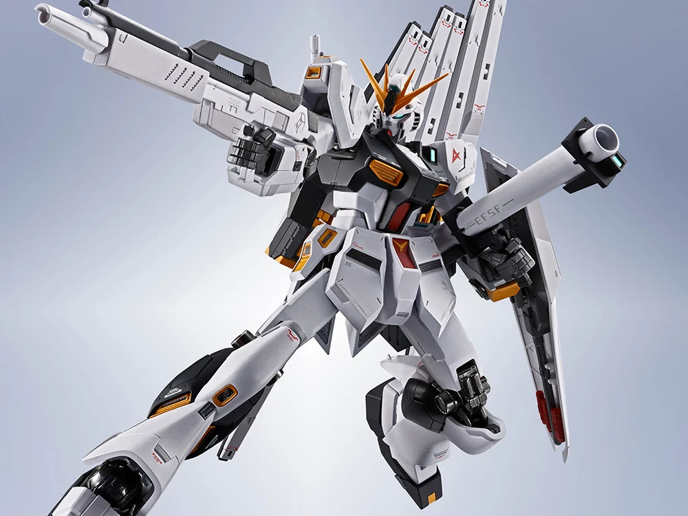 Mobile Suit Gundam Char's Counterattack Metal Robot Spirits Nu Gundam Action Figure