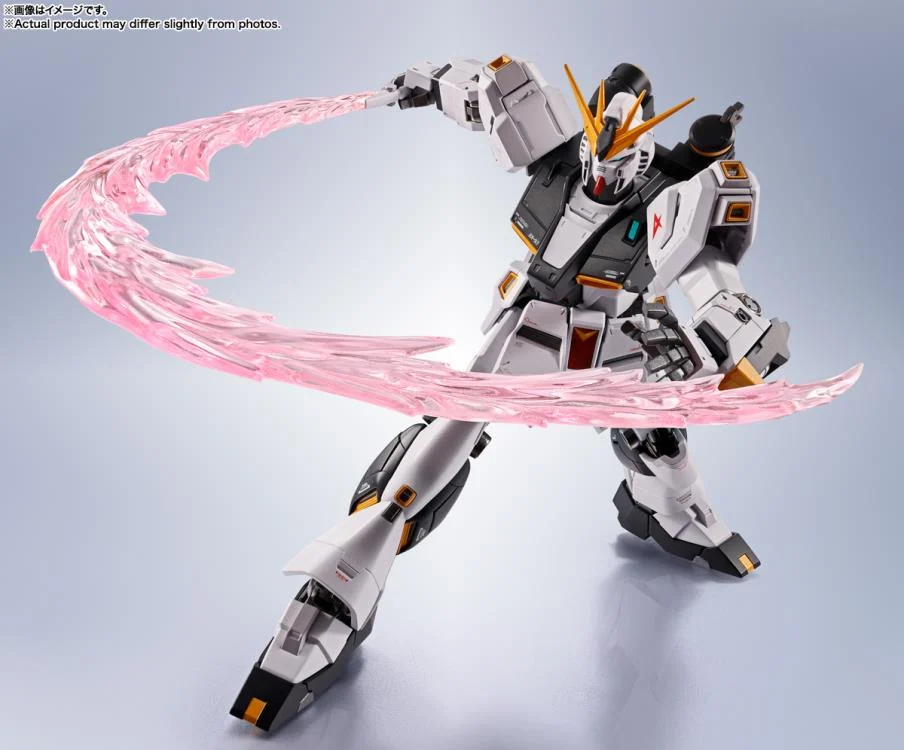Mobile Suit Gundam Char's Counterattack Metal Robot Spirits Nu Gundam Action Figure - Image 11
